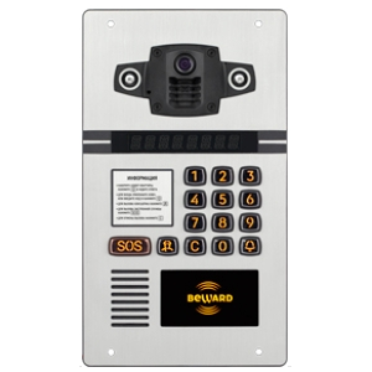 Многоабонентский IP домофон DKS15102 - вызывная панель